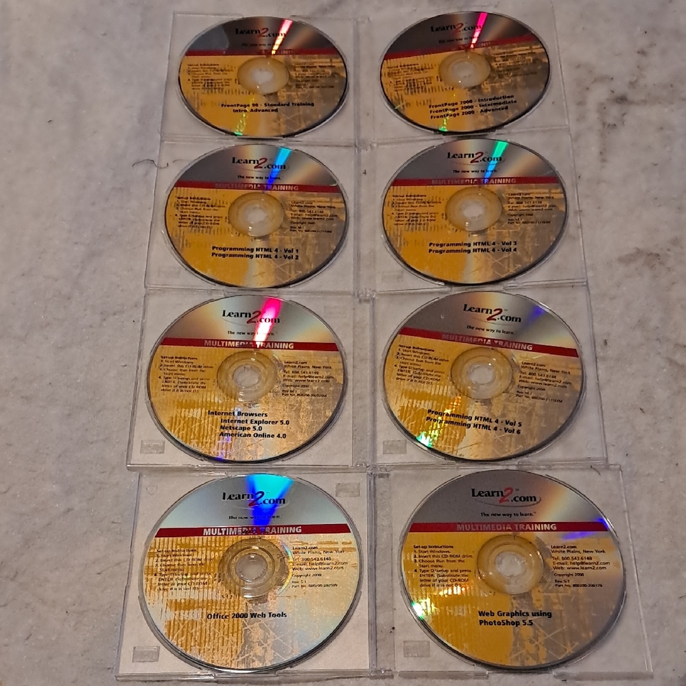 Multimedia Training CD Set - Gold and Silver